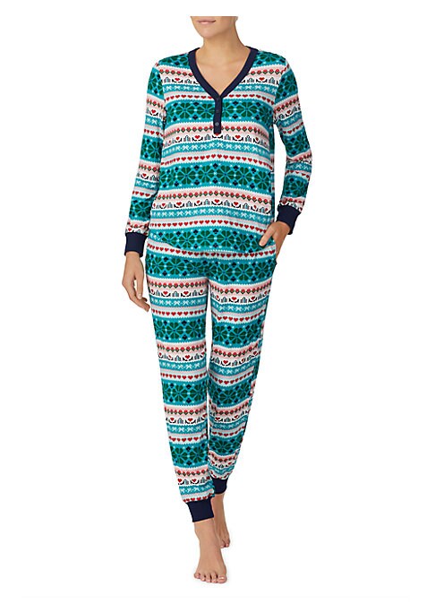 Cozy Print Pajama Set