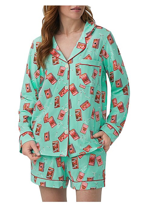 Cozy Match Motif Pajamas