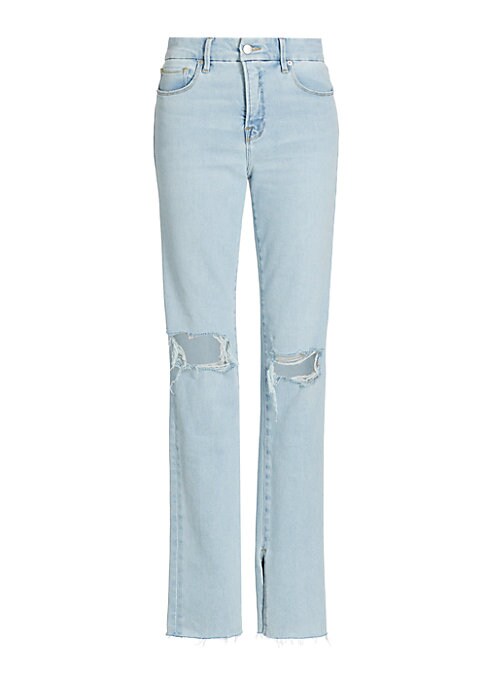 Stylish Stacked Denim