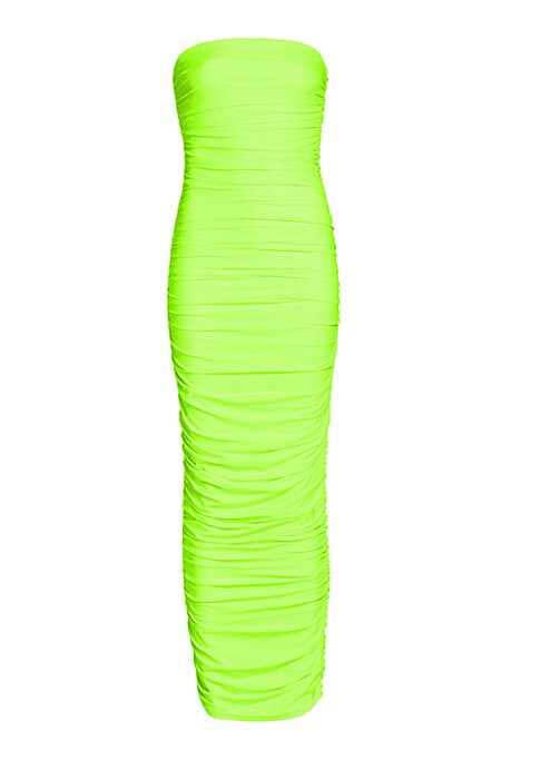 Ruched Elegance Maxi Dress