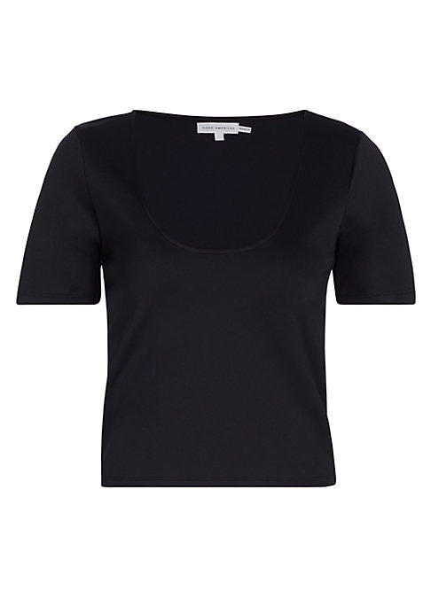 Sleek Scoop Crop Top