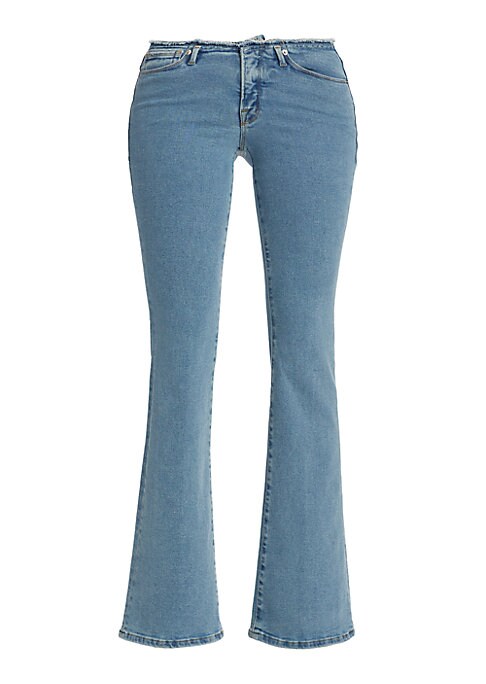 Flared Waistless Denim Chic