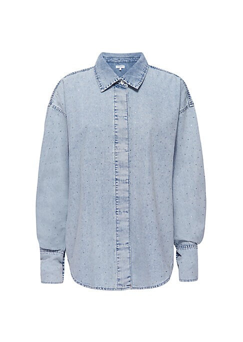 Shimmering Blouson Shirt