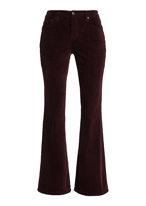 Flared Corduroy Chic Pants