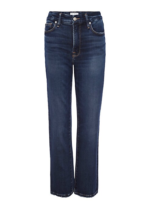 Sleek Straight Denim Jeans