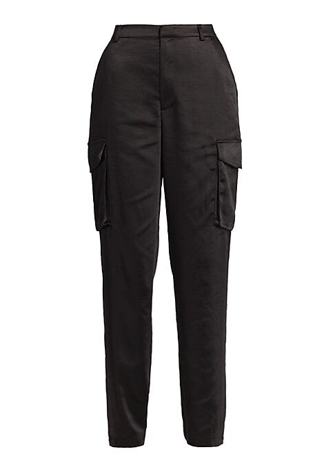 Luxe Slouchy Cargo Trousers