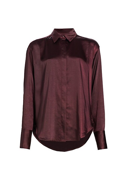 Satin Relaxed Fit Top