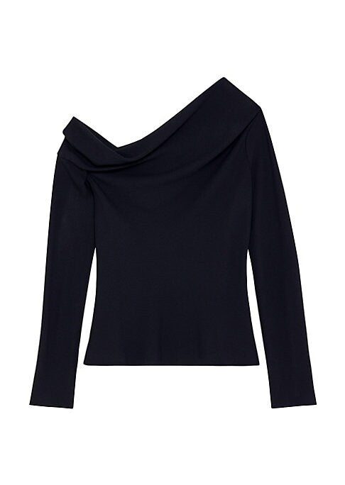 Draped Elegance Top