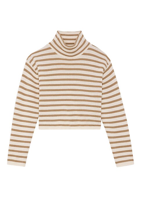 Cozy Cropped Turtleneck Sweater