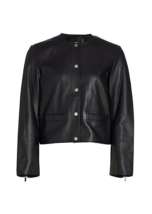 Chic Leather Moto Jacket