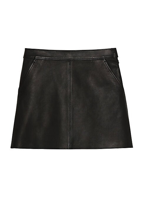 Luxe Leather Mini Skirt