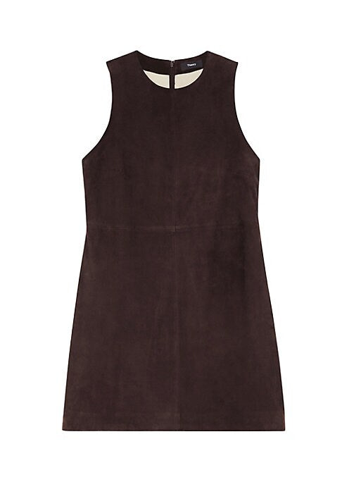 Chic Leather Shift Dress