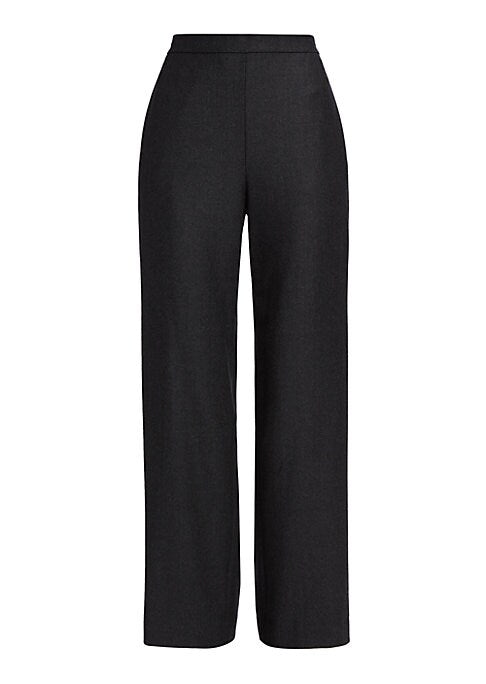 Wool Comfort Straight Pants