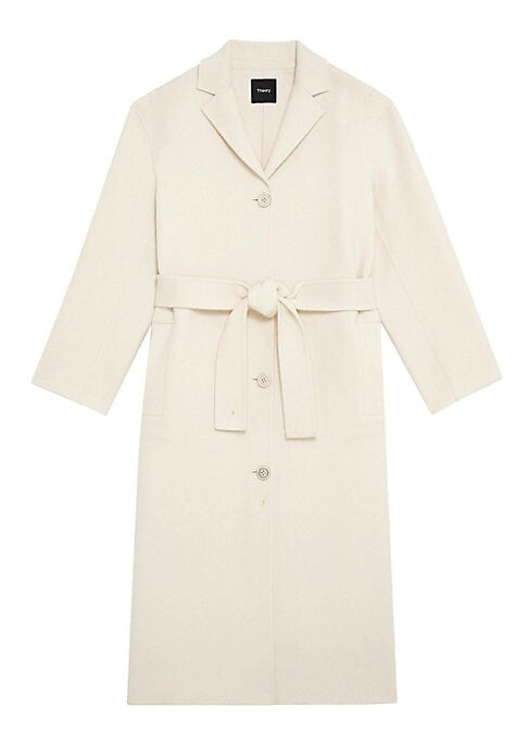 Luxe Wool-Cashmere Coat