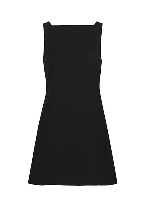 Chic A-line Wool Dress