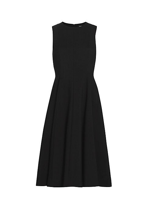 Chic A-Line Wool Dress