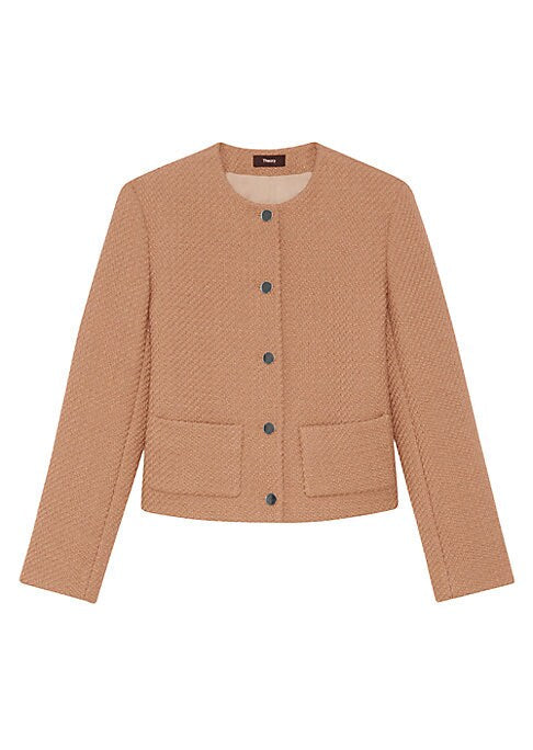 Chic Cropped Style Jacket