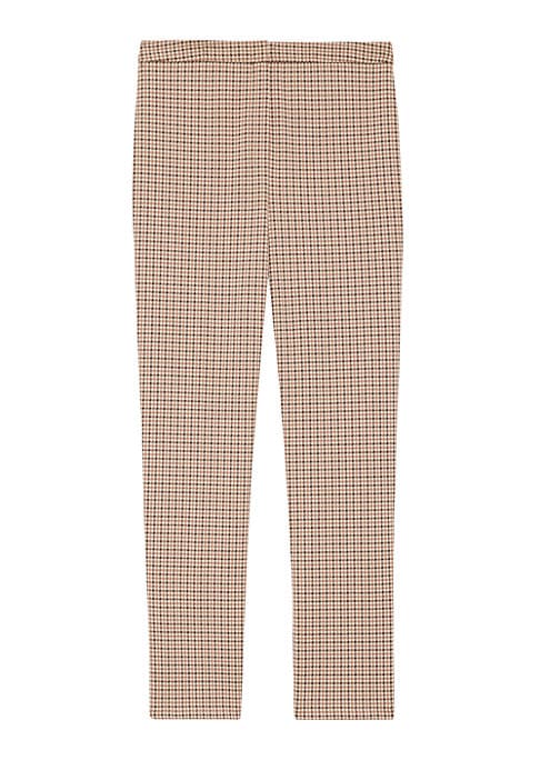 Chic Houndstooth Crop Pants