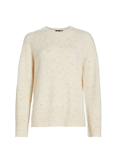 Cozy Speckled Cashmere Sweater