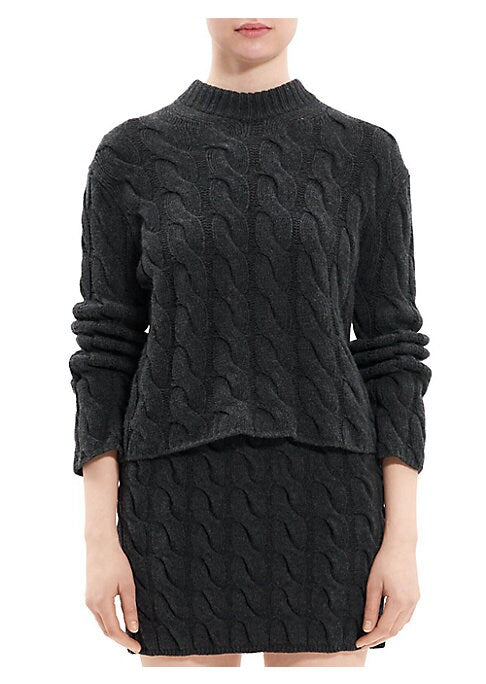 Luxurious Cable Knit Sweater