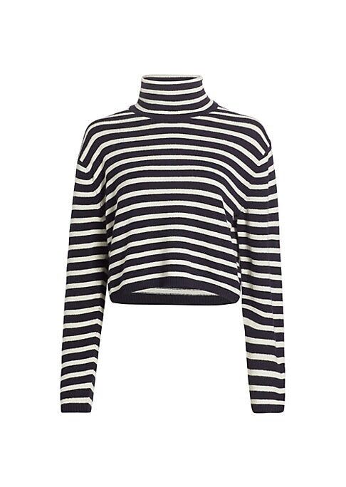 Cozy Cropped Turtleneck Pullover
