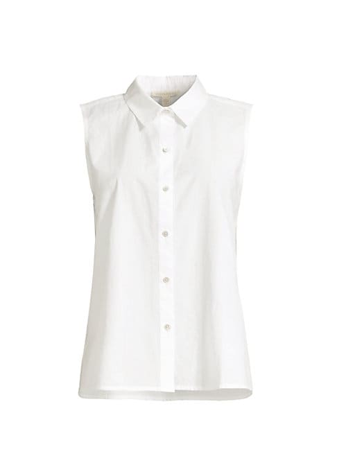 Crisp Cotton Tank Top