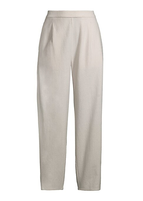 Wooly Tapered Ankle Trousers