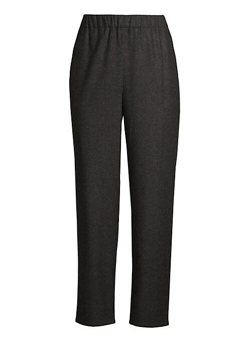 Chic Wool Ankle Trousers