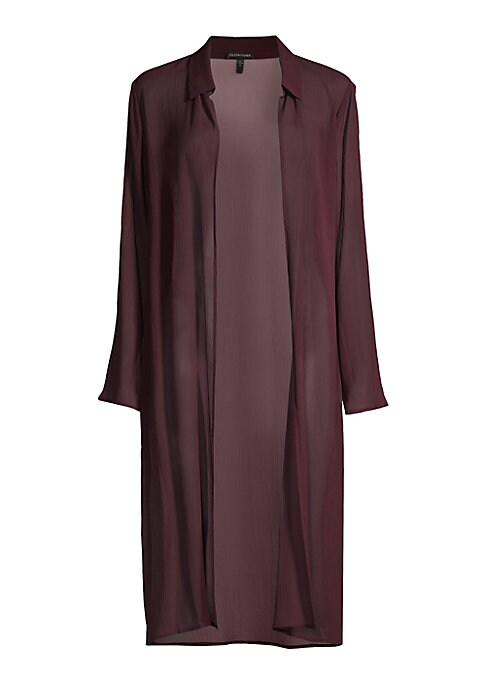Sheer Silk Front Jacket