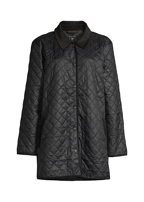 Quilted Elegance Coat