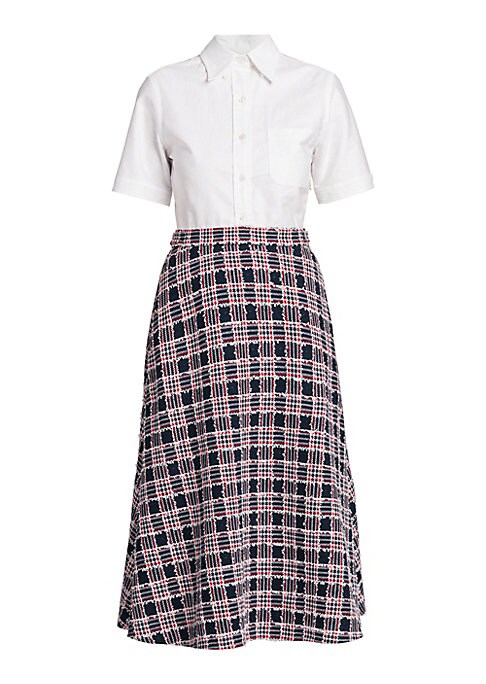 Tweed & Poplin Elegance