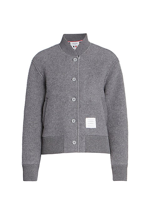 Tricolor Wool Fleece Jacket