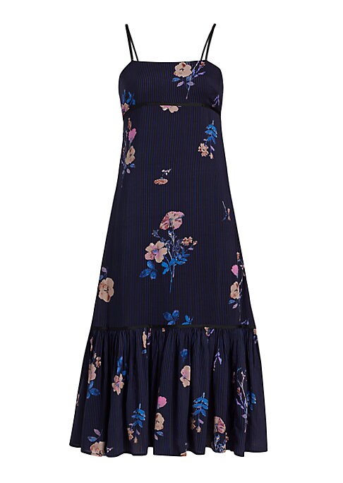 Floral Flow Midi Dress