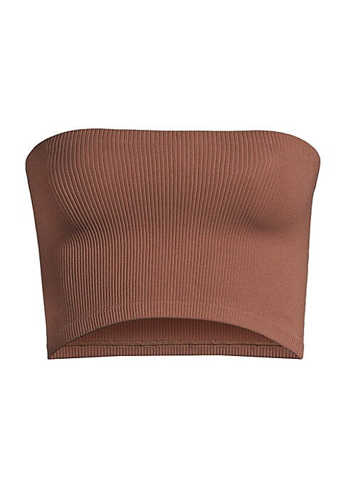 Ribbed Strapless Bralette