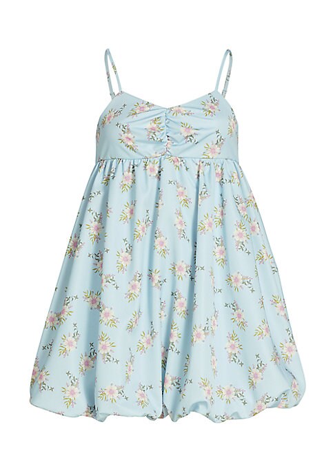 Playful Floral Mini Dress