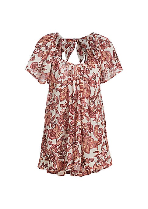 Floral Breeze Tunic Top