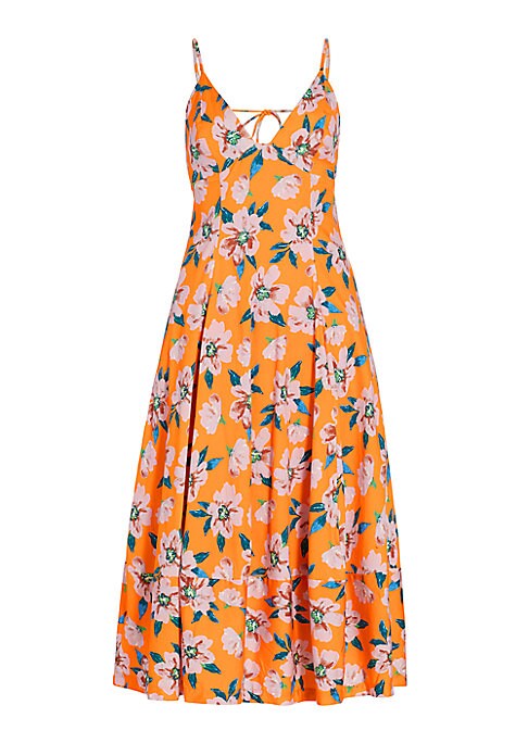 Floral Elegance Midi Dress