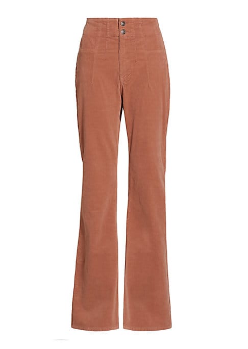 Flare Corduroy Trousers