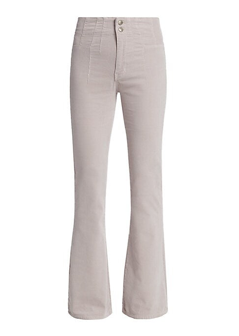 Flared Corduroy Trousers