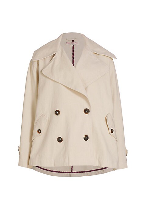 Chic Cotton Peacoat