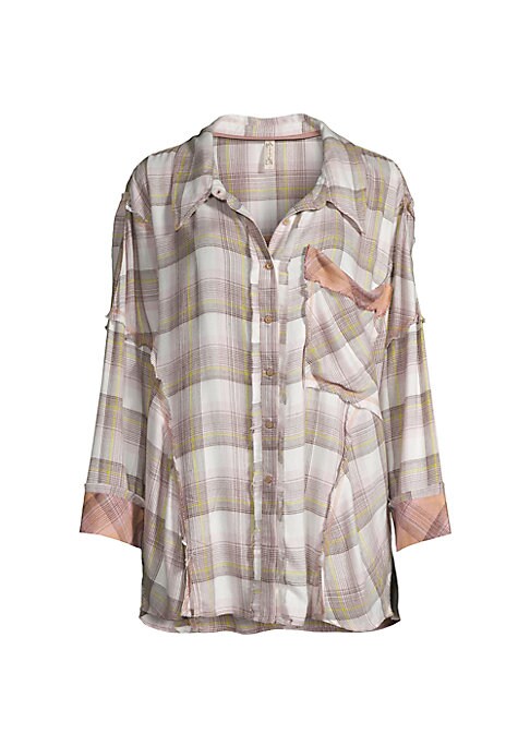 Cozy Plaid Sleep Shirt