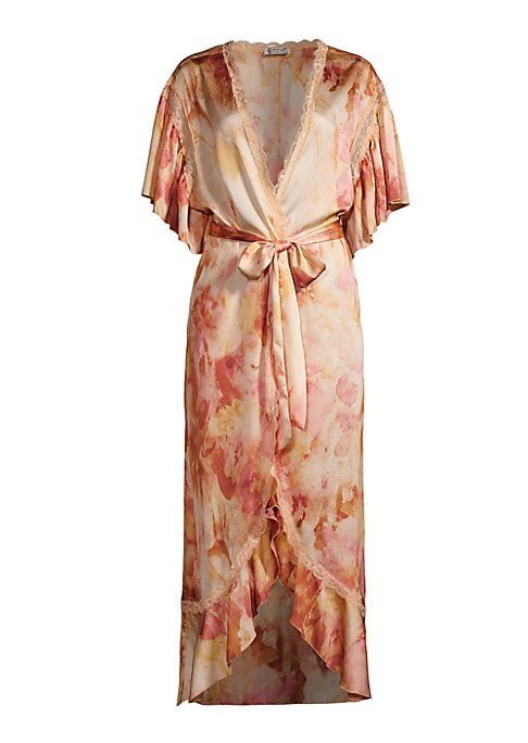 Flowy Painterly Maxi Dress