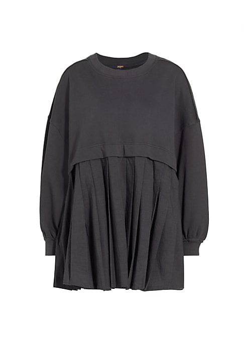 Pleated Trapeze Top