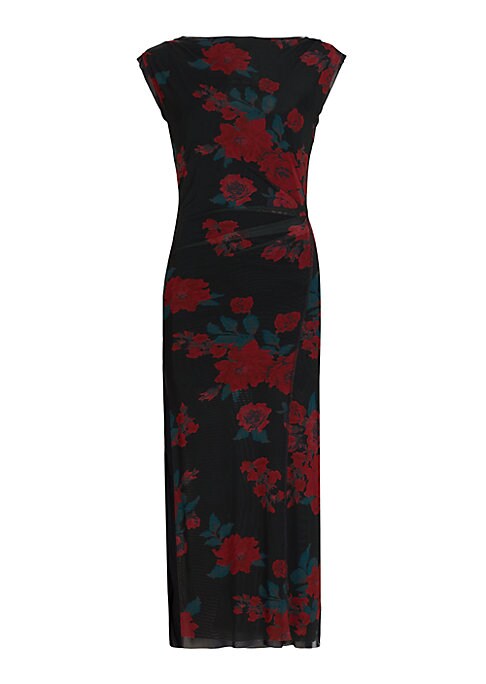 Floral Mesh Elegance Dress