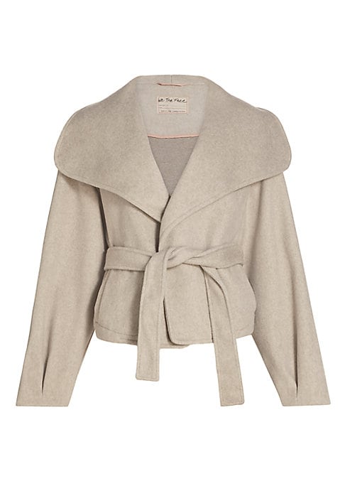 Cozy Fleece Wrap Jacket