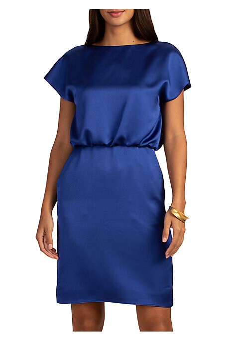 Satin V-Back Elegance