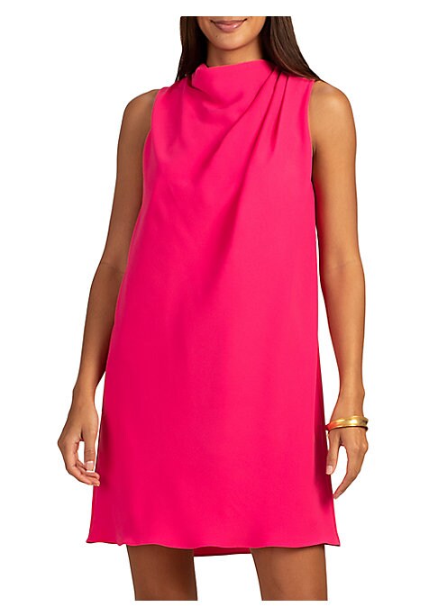 Swingy Cowl Mini Dress