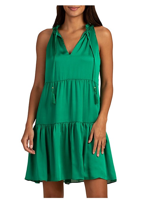 Chic Tasseled Mini Dress