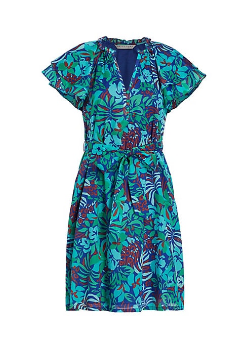 Floral Flutter Minidress