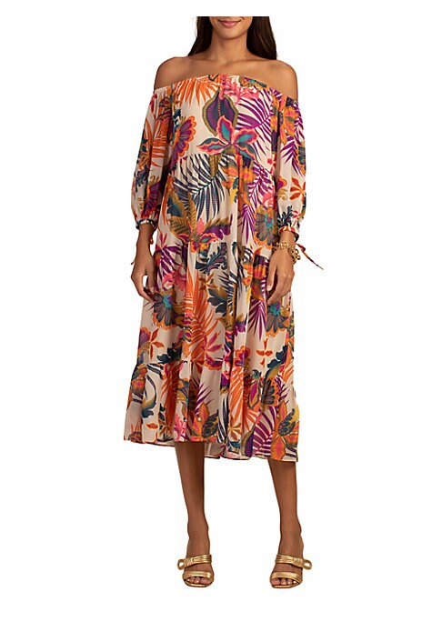 Floral Charm Midi Dress